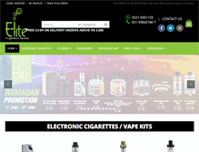 Tablet Screenshot of e-litecigs.com